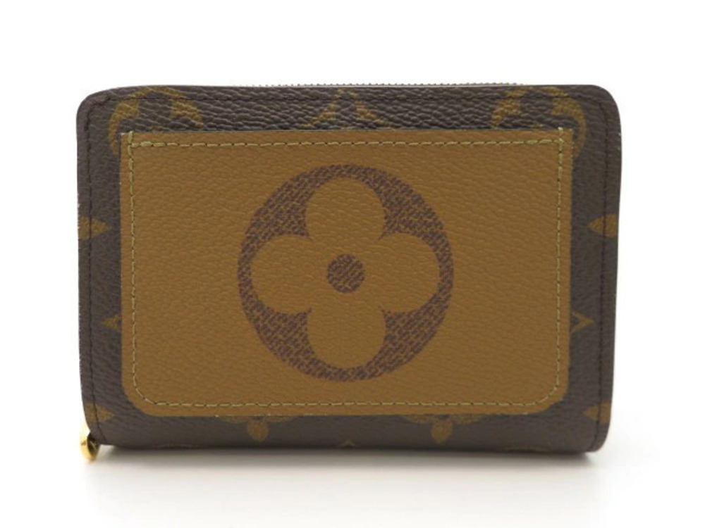 LOUIS VUITTON Wallet Accessories Portefeuille Lou Bi fold Monogram Reverse